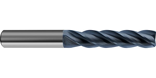 Visokoperformansna 4-žilna glodala Ø 3 mm